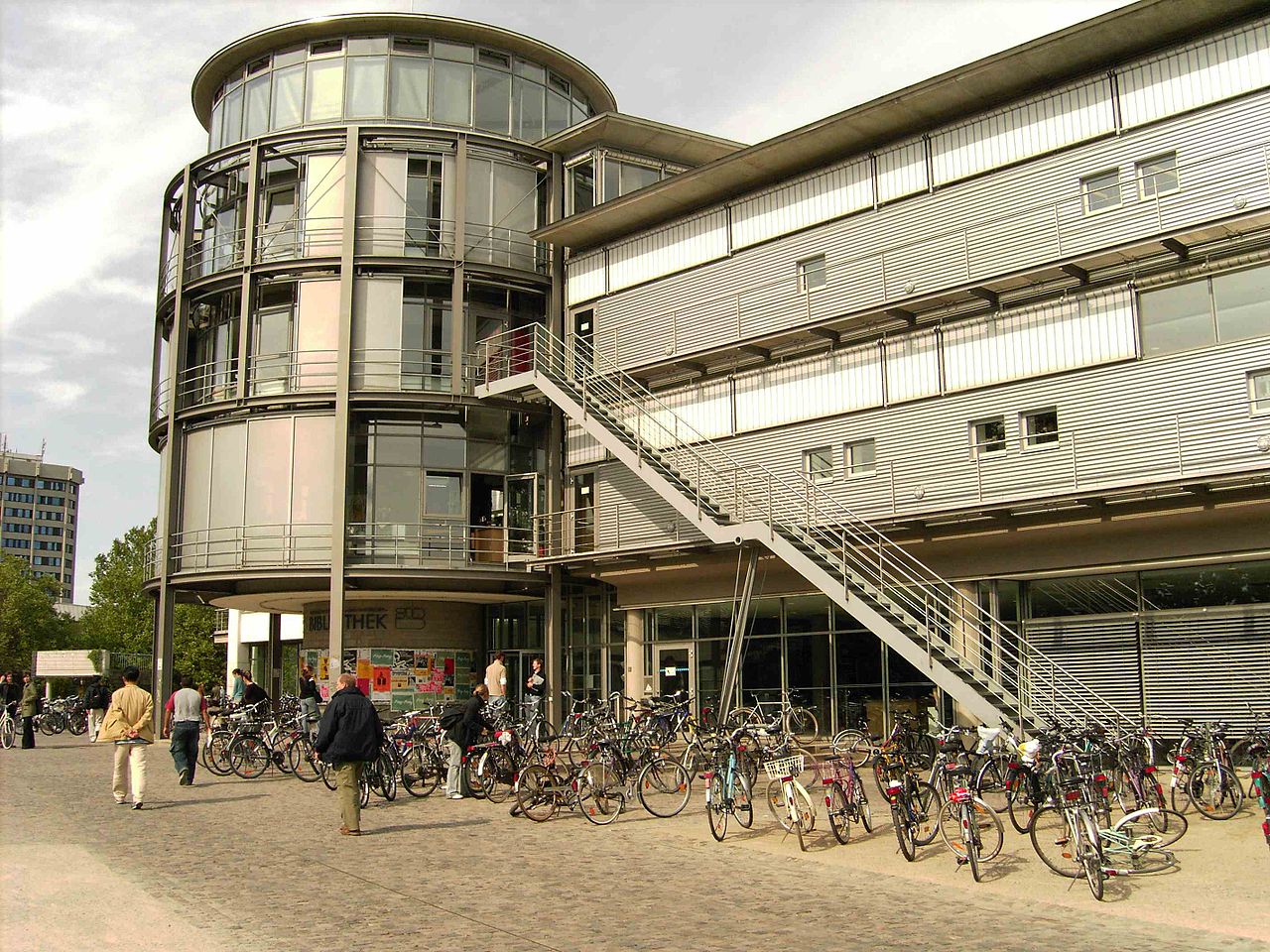 Göttingen, Platz der Göttinger Sieben, University Library, SUB - 2